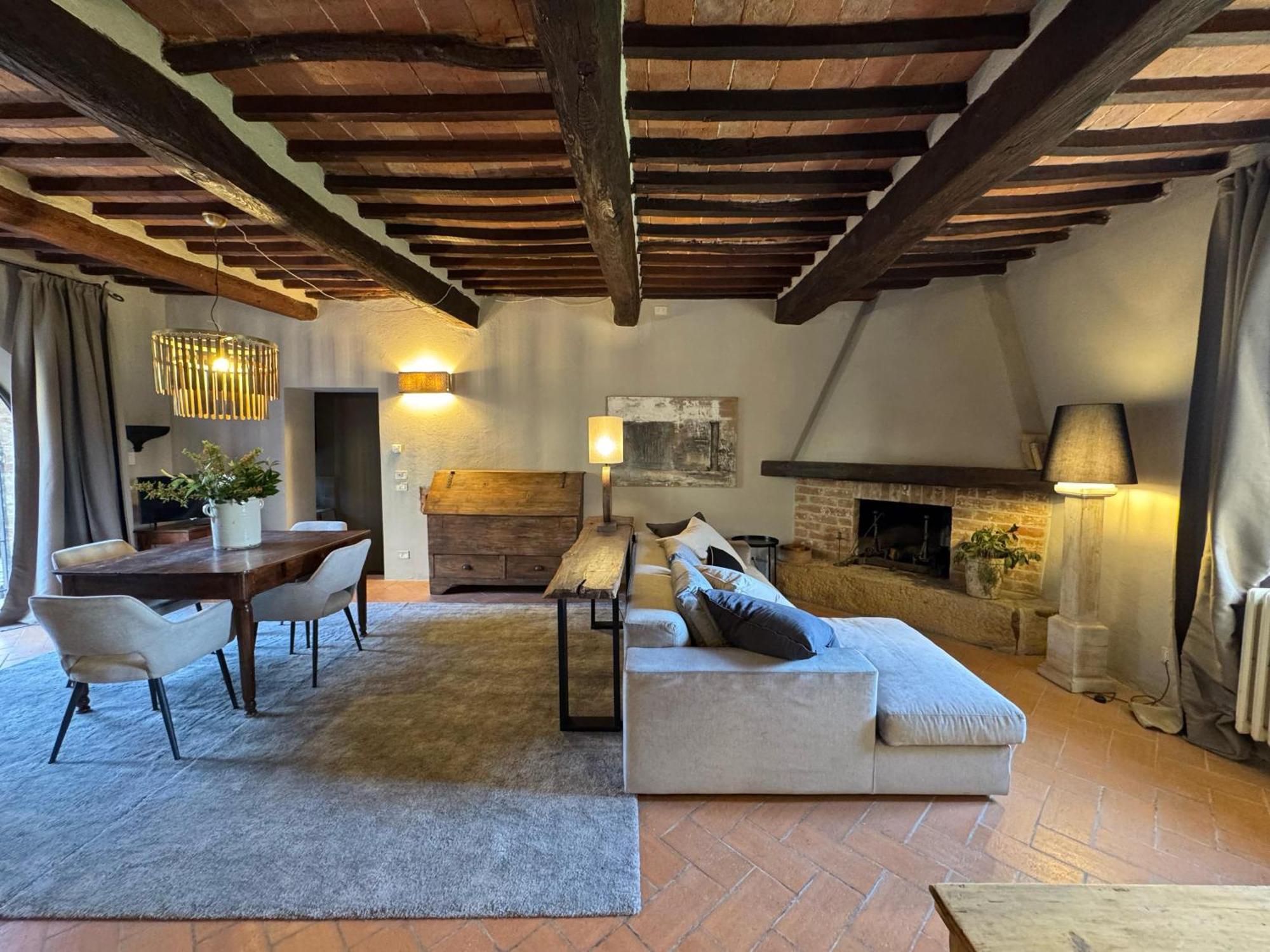 Agriturismo Le Sorbelle D'Orcia Con Piscina Pienza Exterior foto