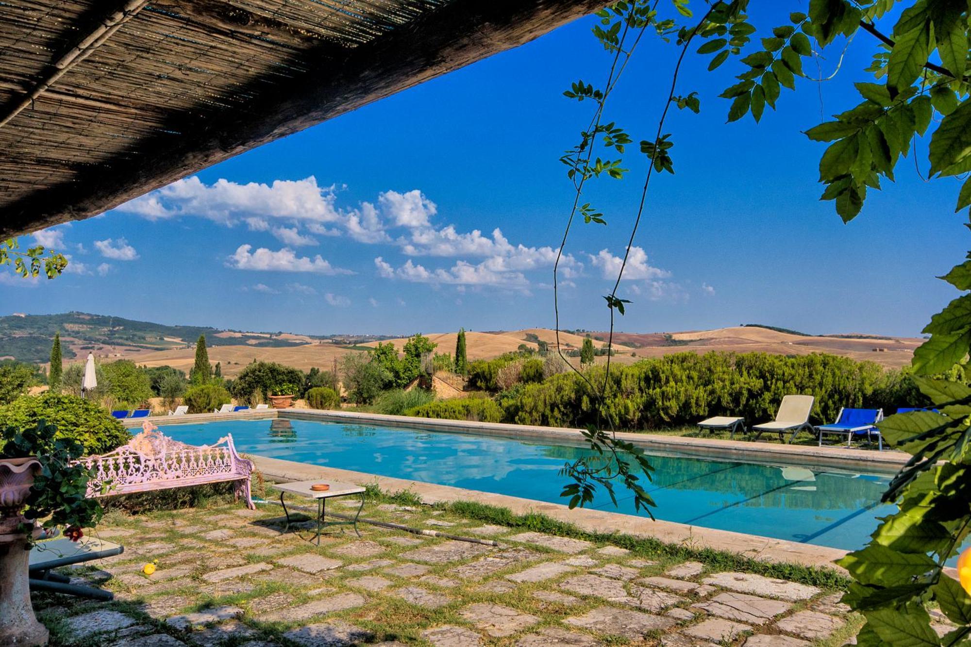 Agriturismo Le Sorbelle D'Orcia Con Piscina Pienza Exterior foto